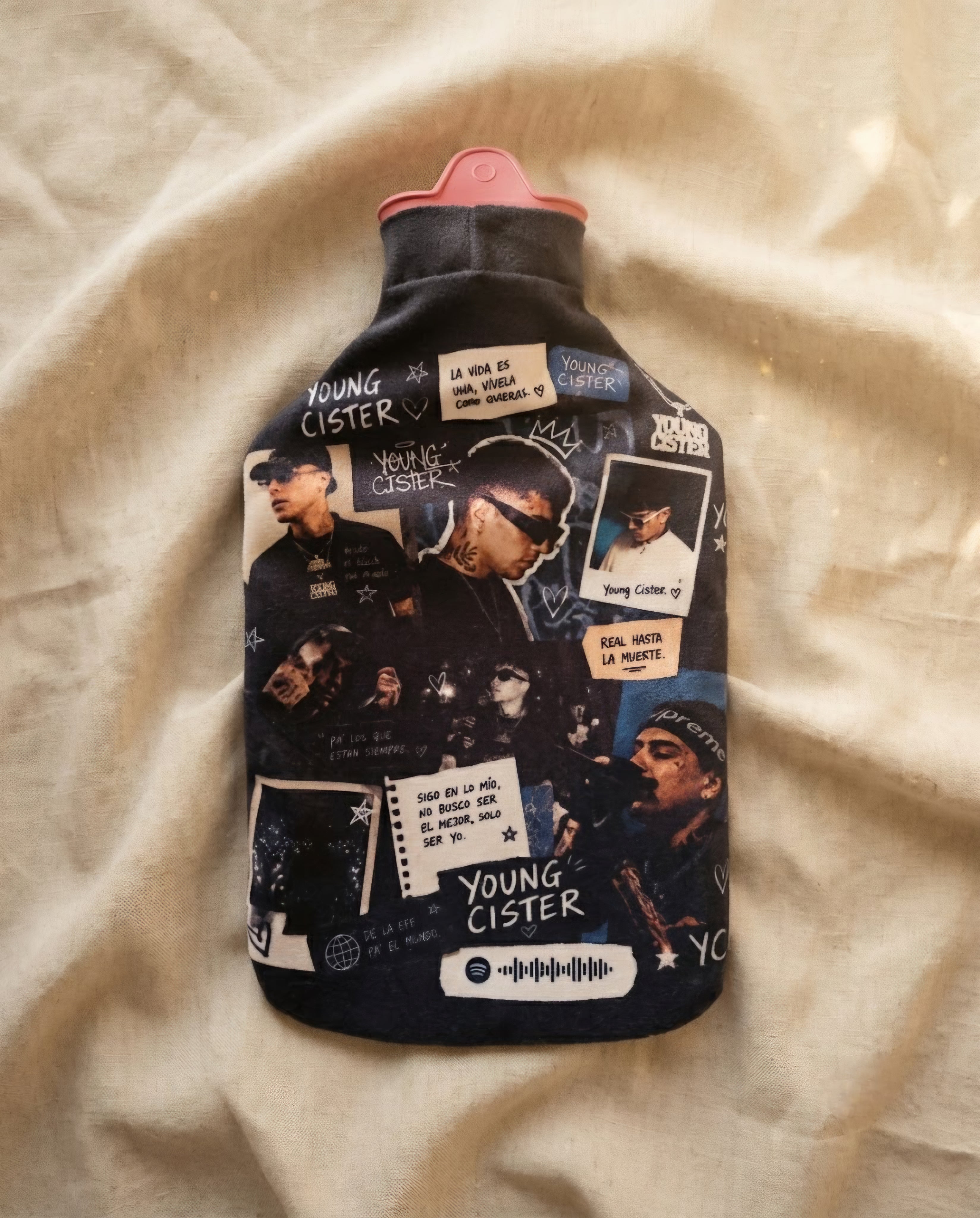 Guatero 2L Personalizado con Foto — Funda Hecha a Mano MINU