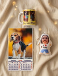 Pack Escritorio Personalizado: Taza + Calendario + Llavero — MINU
